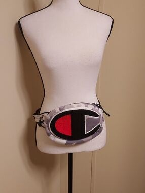 Champion Waist Pack with Red And Blue Accent Logo